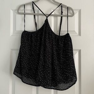 Black Star Sleeveless Top